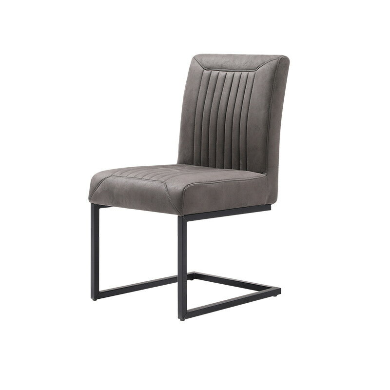 輕奢簡約餐廳椅子科技布靠背椅客廳臥室時尚家具餐椅凳子