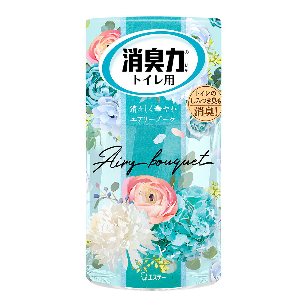 日本 ST雞仔牌 浴廁消臭力-輕盈花朵香400ml