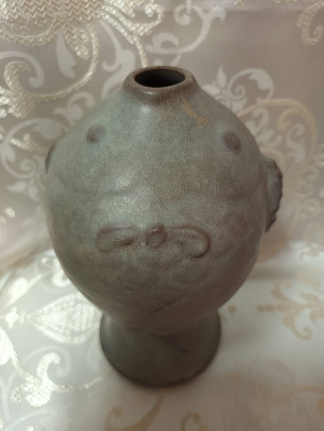 北宋~金元鈞窑河豚瓶