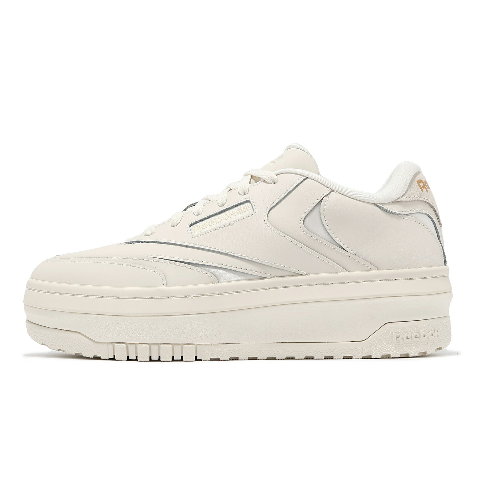 Reebok 休閒鞋 Club C Extra 女鞋 男鞋 米白 厚底 增高 復古 100033110