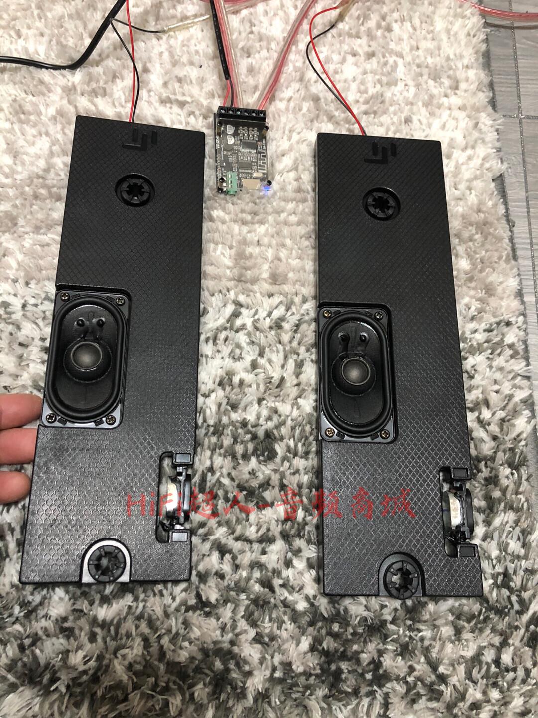 JBL哈曼卡頓 超薄無源二分頻音箱 中置音響改裝 低音絲膜喇叭 桌上環繞聲音箱【HiFi超人-音訊商城】