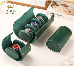 收納手表盒 綠水鬼 機械表防護防塵名表皮質表包1 2 3位 旅行便攜