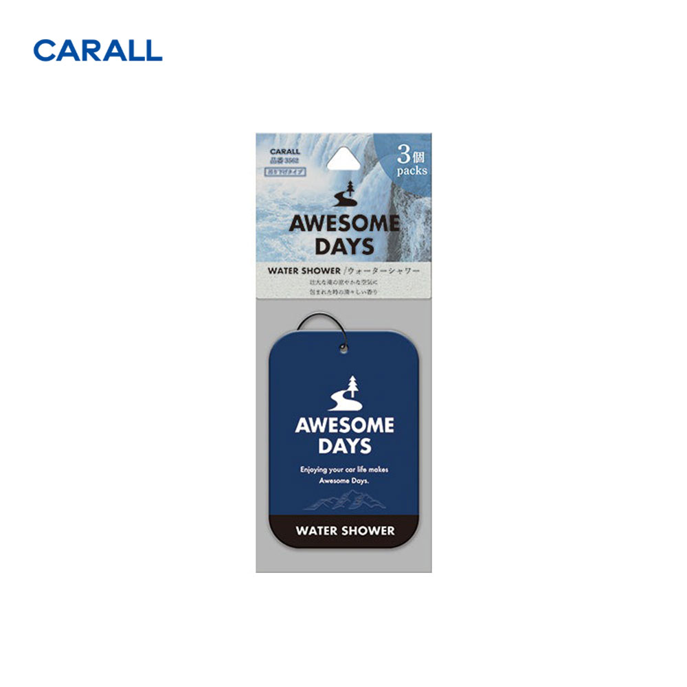 CARALL J3562 吊飾芳香劑3入-水漾香氛