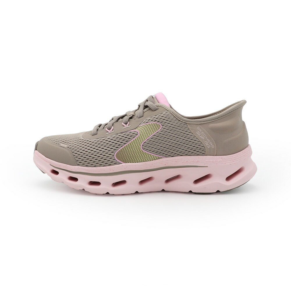 【全館滿額折】 Skechers Go Walk Glide-Step 2 棕粉 休閒 輕量 運動鞋 女款 J2991【新竹皇家125116TPPK】