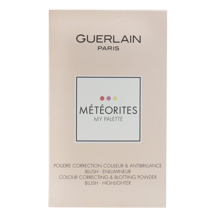嬌蘭 Guerlain - Meteorites My Palette調色盤(顏色校正粉底，腮紅和修容棒） 3