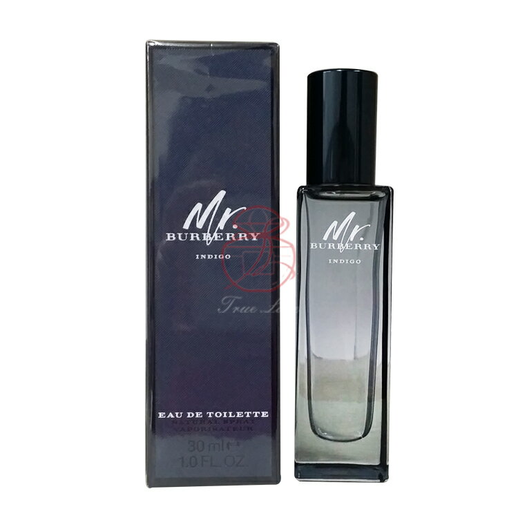 BURBERRY MR BURBERRY INDIGO 男性淡香水 30ML ☆真愛香水★