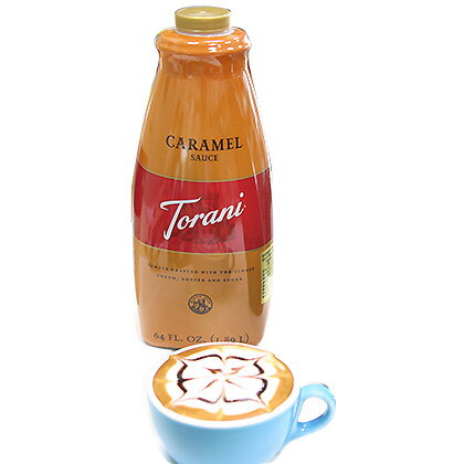 裝飾醬--焦糖醬 Torani-美國特朗尼 64OZ/罐(有效期限：2024/05/23)-【良鎂咖啡吧台原物料商】