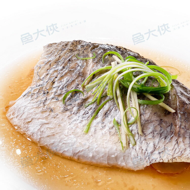 特大-台灣帶皮鱸魚片(400~500g/片)#去刺鱸魚清肉-1A6A【魚大俠】FH253