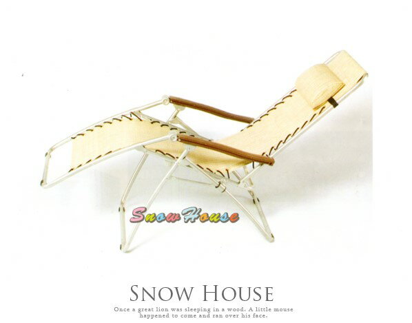 ╭☆雪之屋小舖☆╯R990-03 體平衡無段式躺椅(1-K3)(米白色)/休閒躺椅/無段式調整/健康椅/涼椅