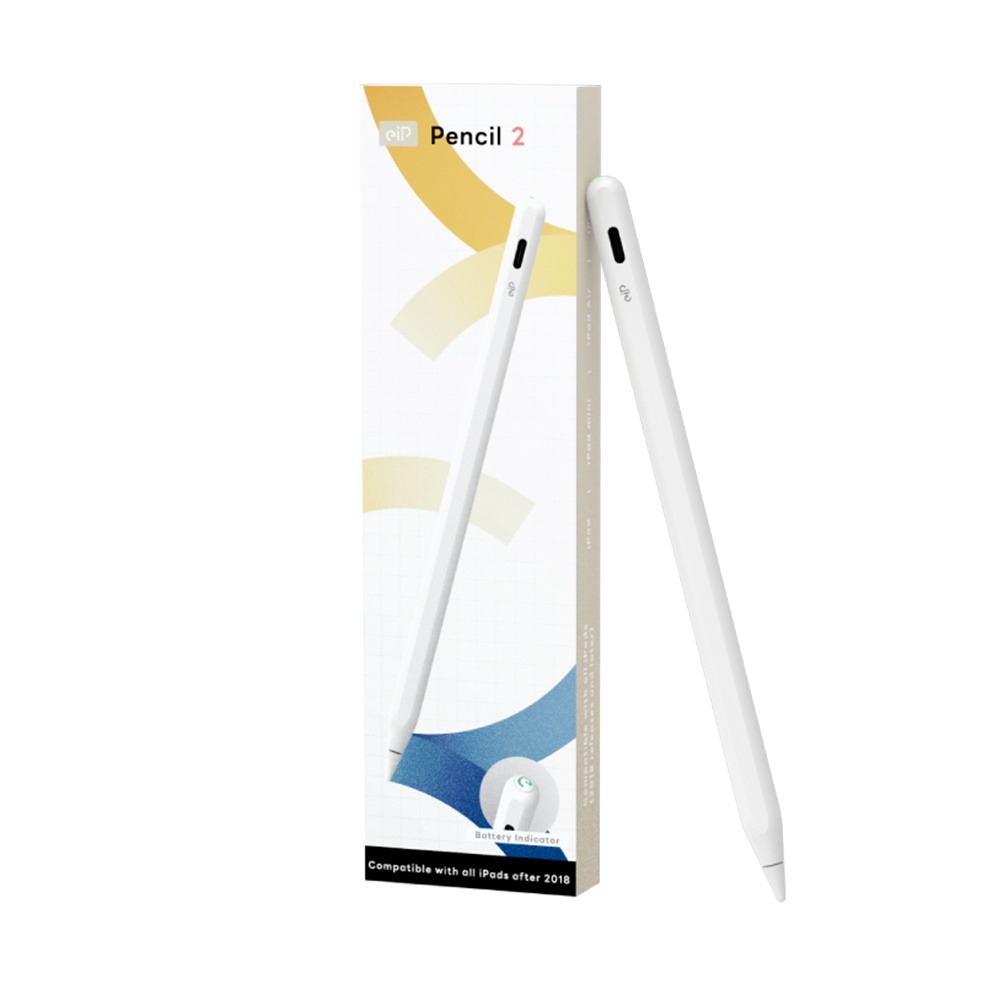 【領券再折★聯邦卡+APP下單最高10%回饋】eiP Pencil 2 全磁吸觸控筆(支援2024 iPad Air M2 & iPad Pro M4)同Apple Pencil 神腦生活