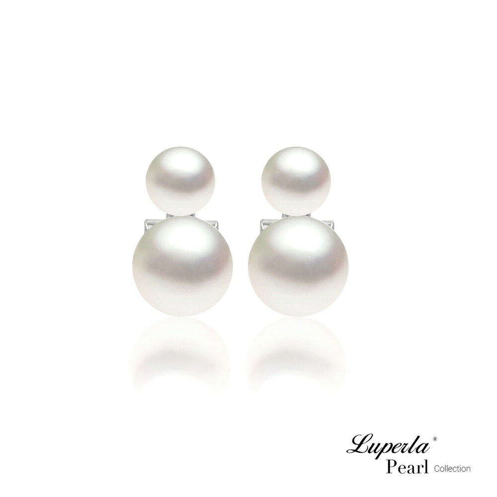 大東山珠寶 天然淡水珍珠耳環 珍愛相隨 925銀耳環