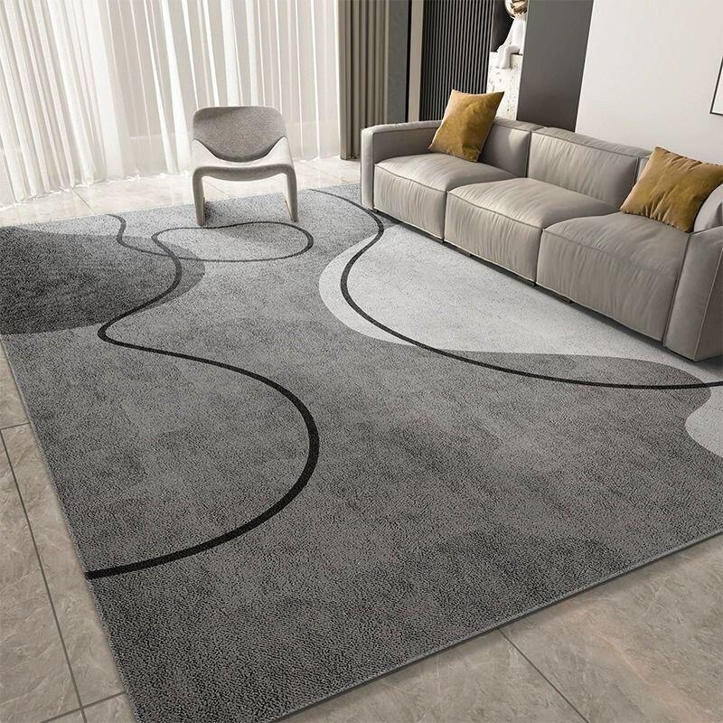 地毯客廳加厚現代簡約茶幾毯家用沙發臥室床邊毯房間耐臟隔音地墊