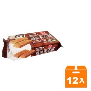 義美 咖啡 夾心酥 152g (12入)/箱【康鄰超市】