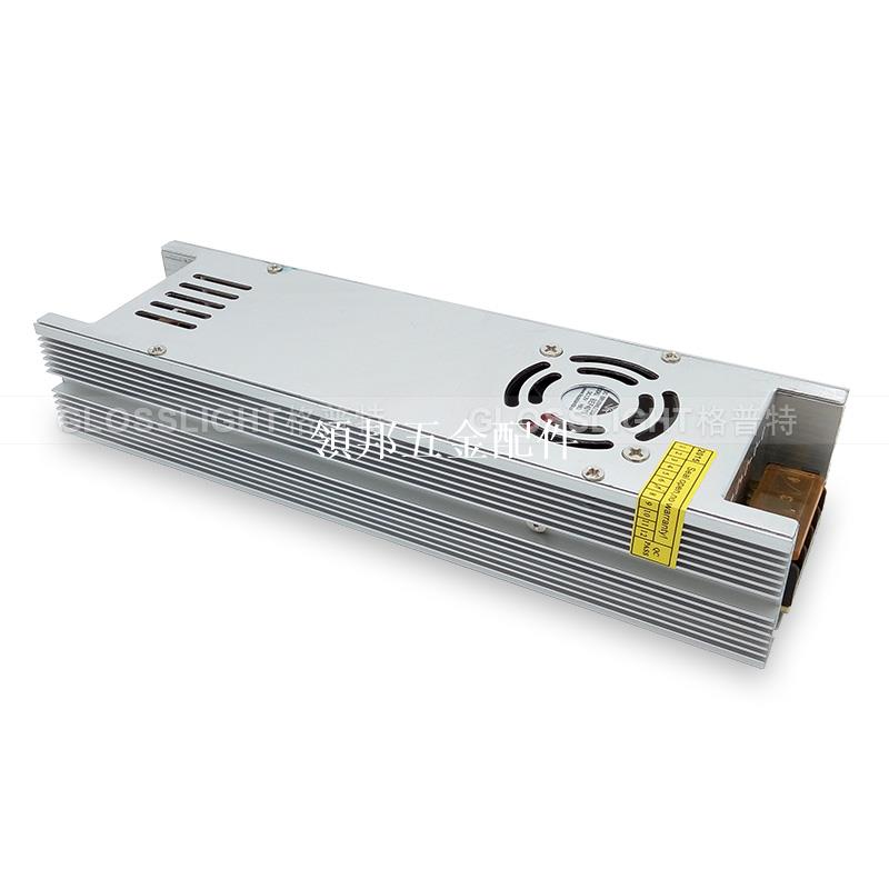 長條小體積開關電源24V 250W櫃臺LED燈帶燈條燈箱變壓器24V250W[領邦五金配件]