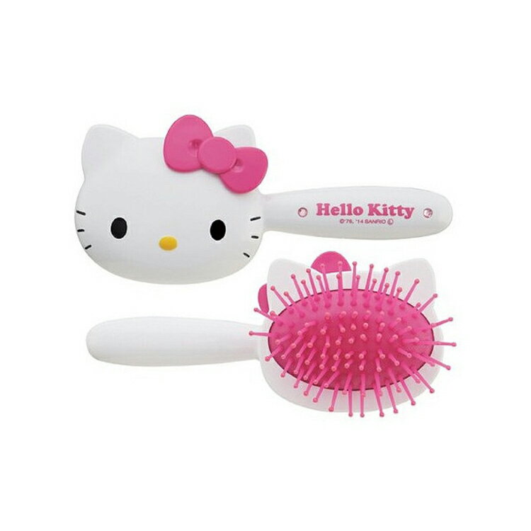 <br/><br/>  三麗鷗 凱蒂貓 Hello Kitty 手握梳 立體頭形梳子 美髮梳 卡通 髮梳  日本進口正版 287060<br/><br/>
