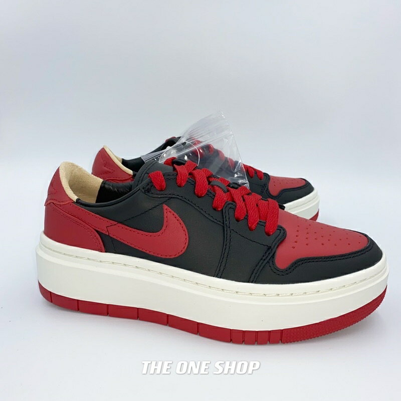 Air Jordan 1 Elevate Bred 黑紅厚底增高金鍊DQ1823-006 | The One