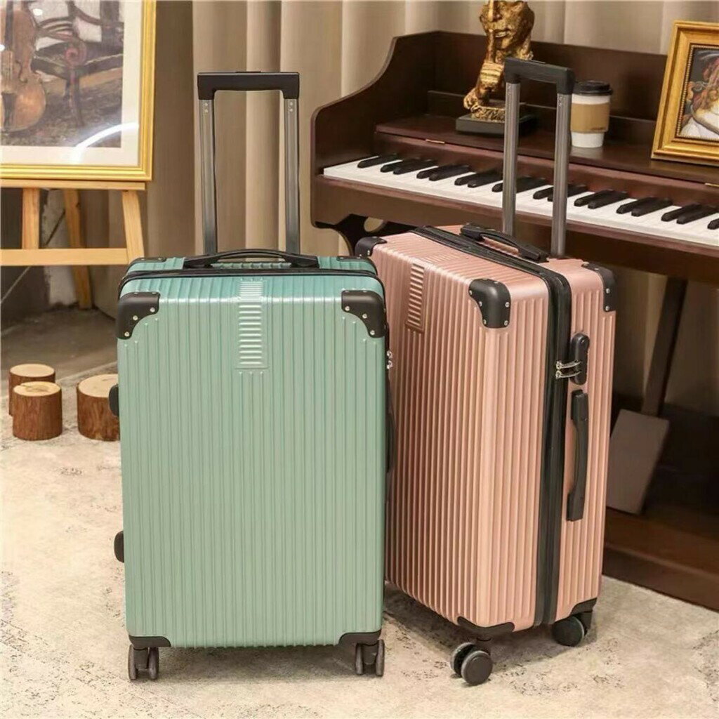 20寸行李箱 大容量旅行箱 28寸拉桿箱 復古行李箱 20寸登機箱 結實耐用 22寸24寸26寸託運箱 拉鏈箱密碼箱
