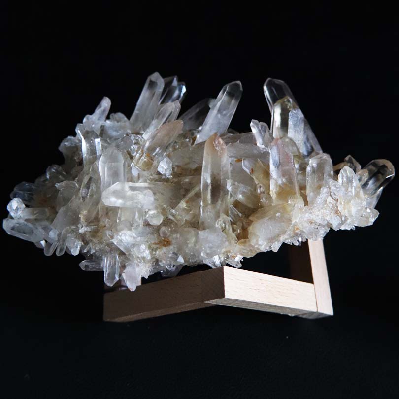 東海天然白水晶簇原石小擺件居家辦公原礦標族裝飾魚缸奇石禮品