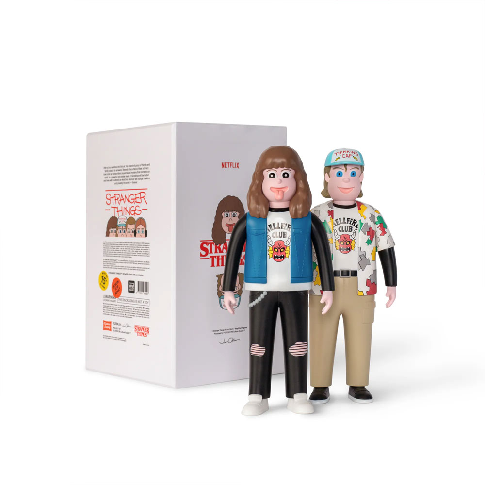 FILTER017® X Stranger Things X Jun Oson 艾迪與達斯汀造型藝術軟膠(2入組) H8083