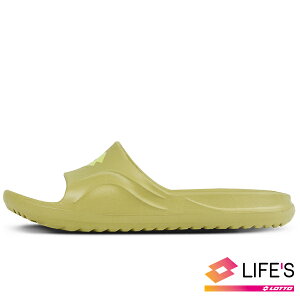 LOTTO樂得-義大利第一品牌 童款BELLO 輕量拖鞋 [LT0AKS2725] 奶綠【巷子屋】