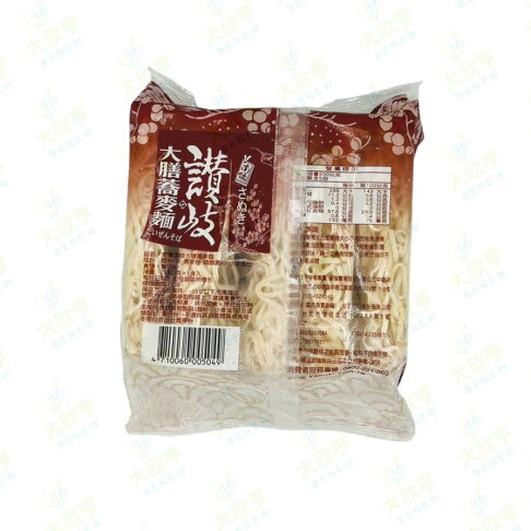 南僑冷凍大膳蕎麥麵【每片200公克*5入*每包1公斤】《大欣亨》B222028 1