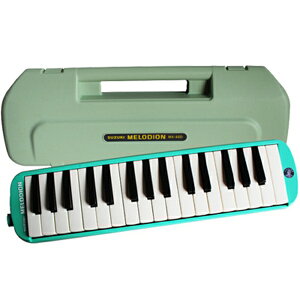 電子琴 鈴木32鍵中音口風琴 綠色 MX-32D 大人兒童小孩通用【林之舍】