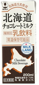 日高【巧克力調味乳】(200ml) 北海道巧克力牛奶, 巧克力牛乳, 巧克力調味乳飲料