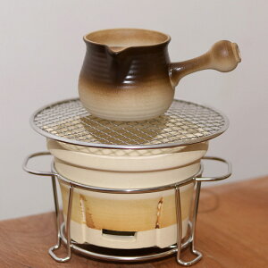 圍爐煮茶戶外炭火爐配烤網碳火煮茶壺烤爐日式家用室內