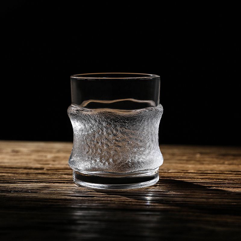 威士忌杯 附發票 快速出貨 日式古典威士忌洋酒杯 ins風高級感掛冰杯異形冰美式咖啡玻璃杯子SS0306公司貨