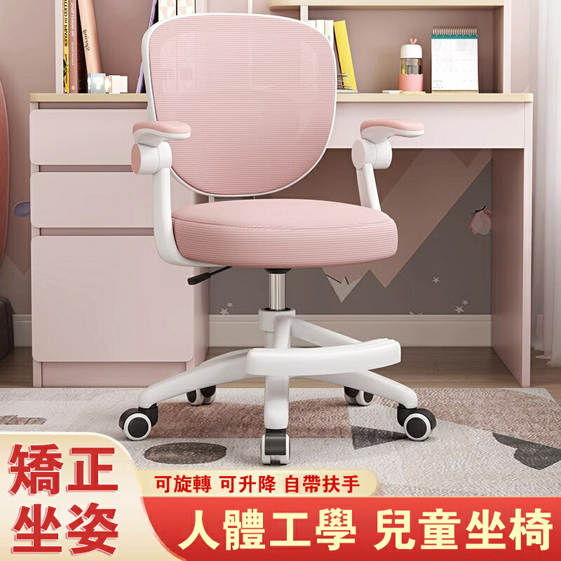電腦椅 椅子可調高度 椅子 書桌椅 坐姿可調節 寫字椅 書桌座椅 椅凳 人體工學椅 學習椅 桌椅