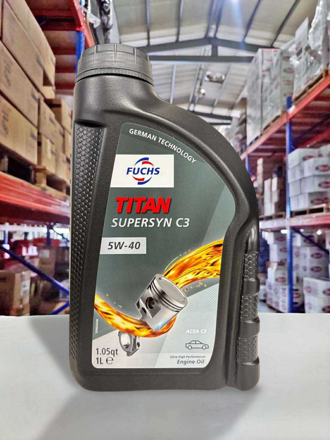 『油工廠』FUCHS TITAN SUPERSYN C3 5W40 合成 汽車 機油 C3 SP 1L