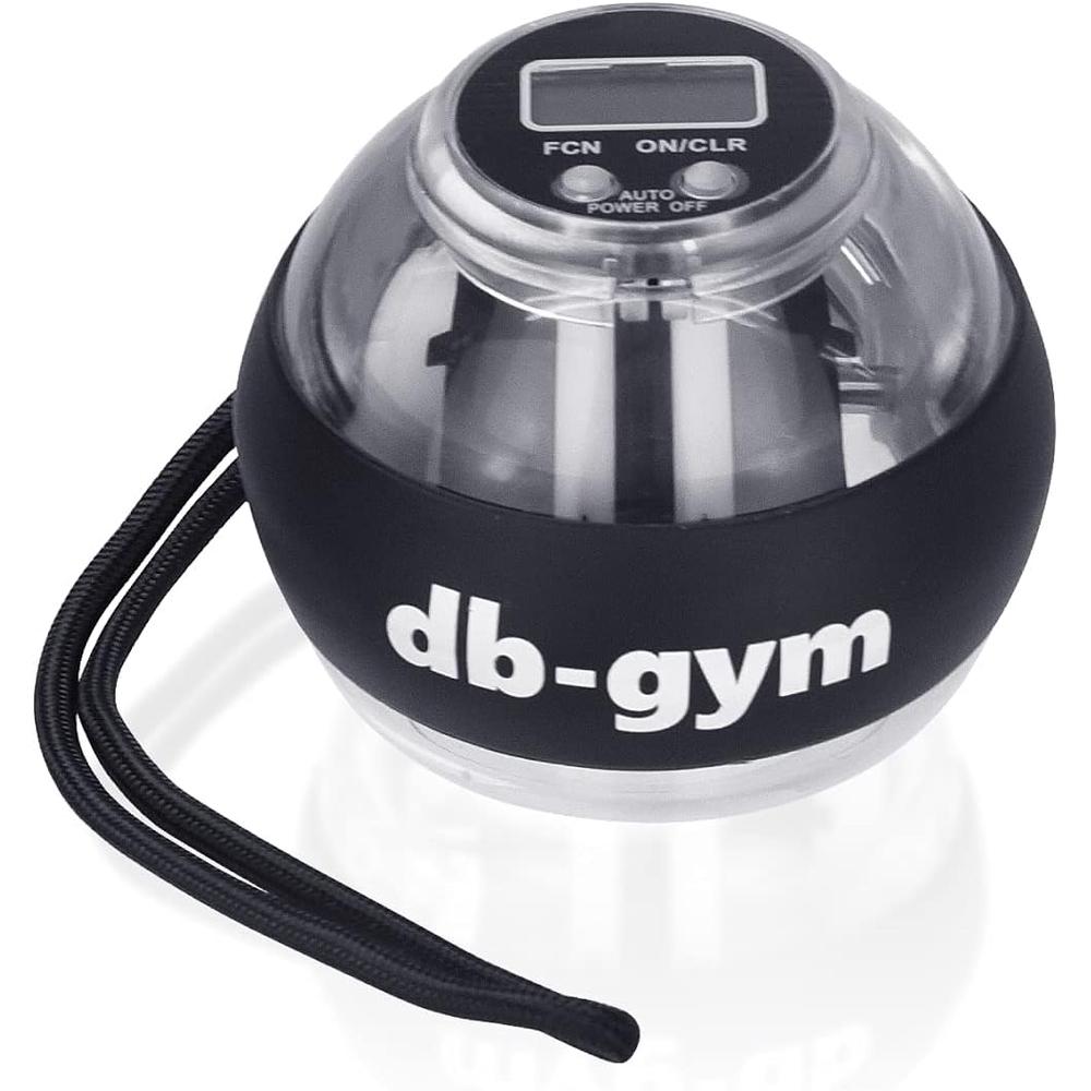 【日本代購】DB-Gym 輕量子母扣動力球｜自動啟動功能＋高負荷設計｜握力｜手腕｜前臂肌肉訓練｜附掛繩｜專業訓練器具