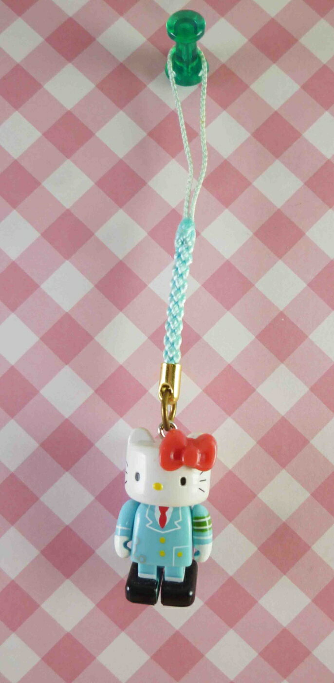 【震撼精品百貨】Hello Kitty 凱蒂貓 樂高手機吊飾-藍醫生 震撼日式精品百貨