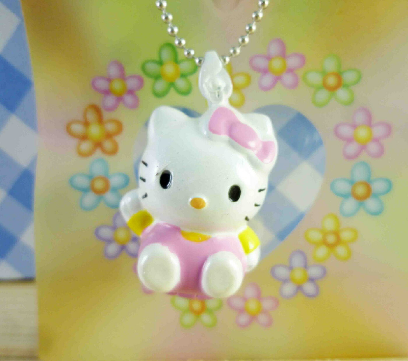【震撼精品百貨】Hello Kitty 凱蒂貓 KITTY鑰匙圈-香精 震撼日式精品百貨