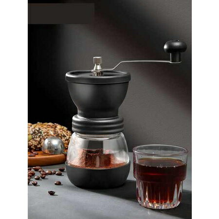 磨豆機手磨手搖手動咖啡豆研磨機家用小型咖啡器具自動研磨咖啡機