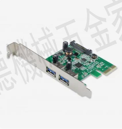 PCIE轉2口USB3.0擴充套件卡獨立供電臺式機NEC晶片pci-e轉usb3.0【亞德機械五金家居】