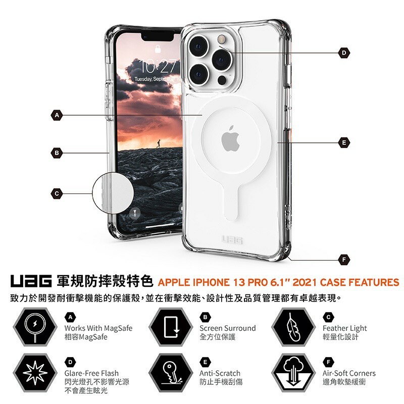 【APP13%點數】UAG iPhone 15 14 13 Pro Max PLYO全透 極透 耐衝擊 保護殼 耐摔 手機殼 防摔殼 9