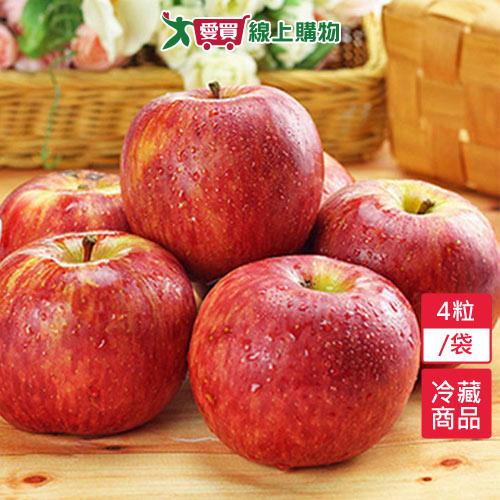 智利富士蘋果88規4粒/袋【愛買冷藏】