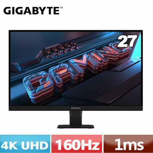 GIGABYTE技嘉 27型 GS27U 4K 平面電競螢幕