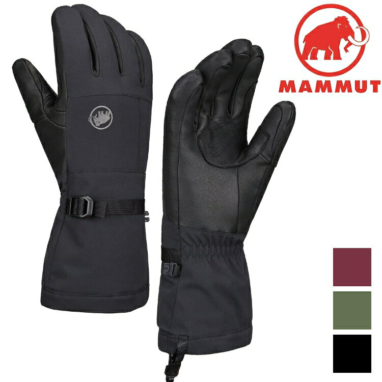 Mammut 長毛象 Stoney Glove 超保暖防水冬季皮革手套 1190-00510