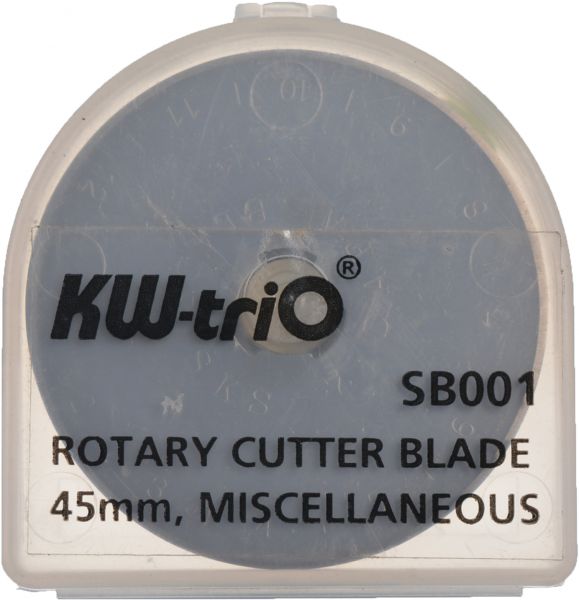 KW-triO 可得優 SB001 割布刀 備用刀片 (直線、點狀、波浪) (45mm)