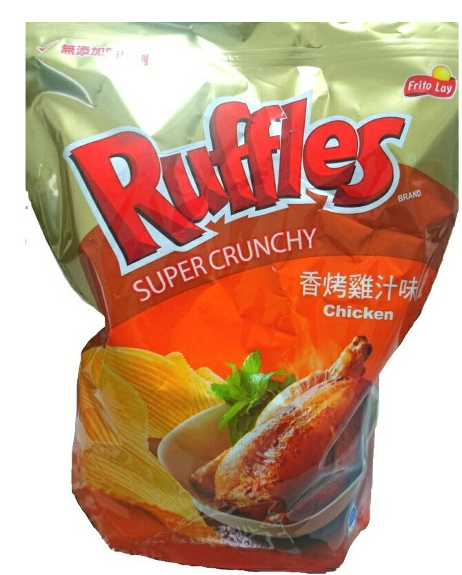 洋芋片  樂事 波樂 厚切洋芋片 Ruffles 黑胡椒岩鹽香烤雞汁香辣炒蟹味波浪馬鈴薯零食餅乾拜拜普渡