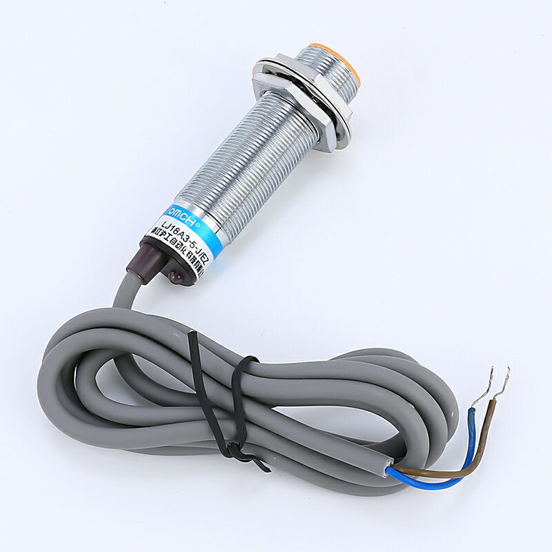 滬工接近開關LJ18A3-8-J/EZ金屬傳感器220V交流二線常開電感式m18 3