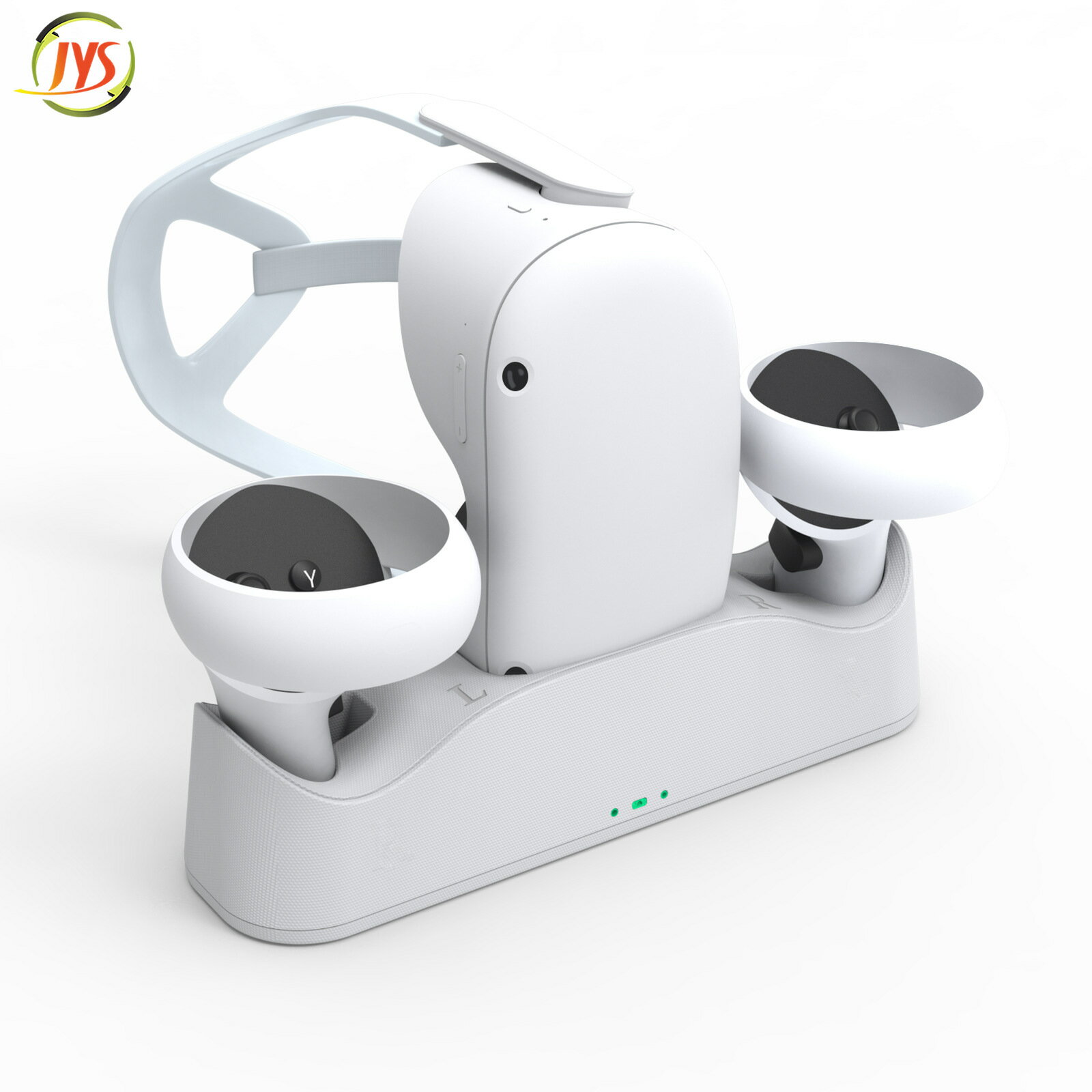 Meta Quest 2 VR眼鏡手柄磁吸充電底座配電池套裝