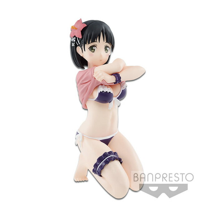 BANPRESTO 景品公仔 EXQ 刀劍神域記憶重組 怦然心跳 夏日少女 直葉 代理版 【鯊玩具Toy Shark】