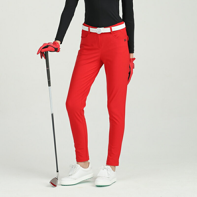 {保固一年 可打統編}BG高爾夫女裝長褲小腳褲春夏新款褲子golf運動修身速干球褲女高端 3