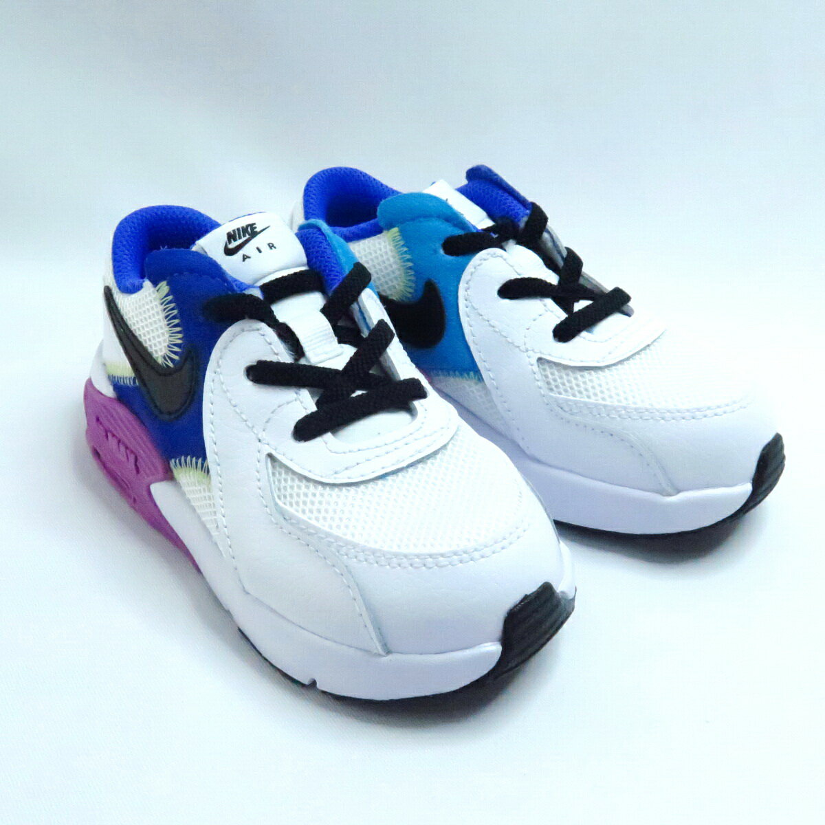 NIKE AIR MAX EXCEE(TD) 小童休閒鞋 CD6893117 氣墊 鬆緊帶 白藍粉【iSport愛運動】