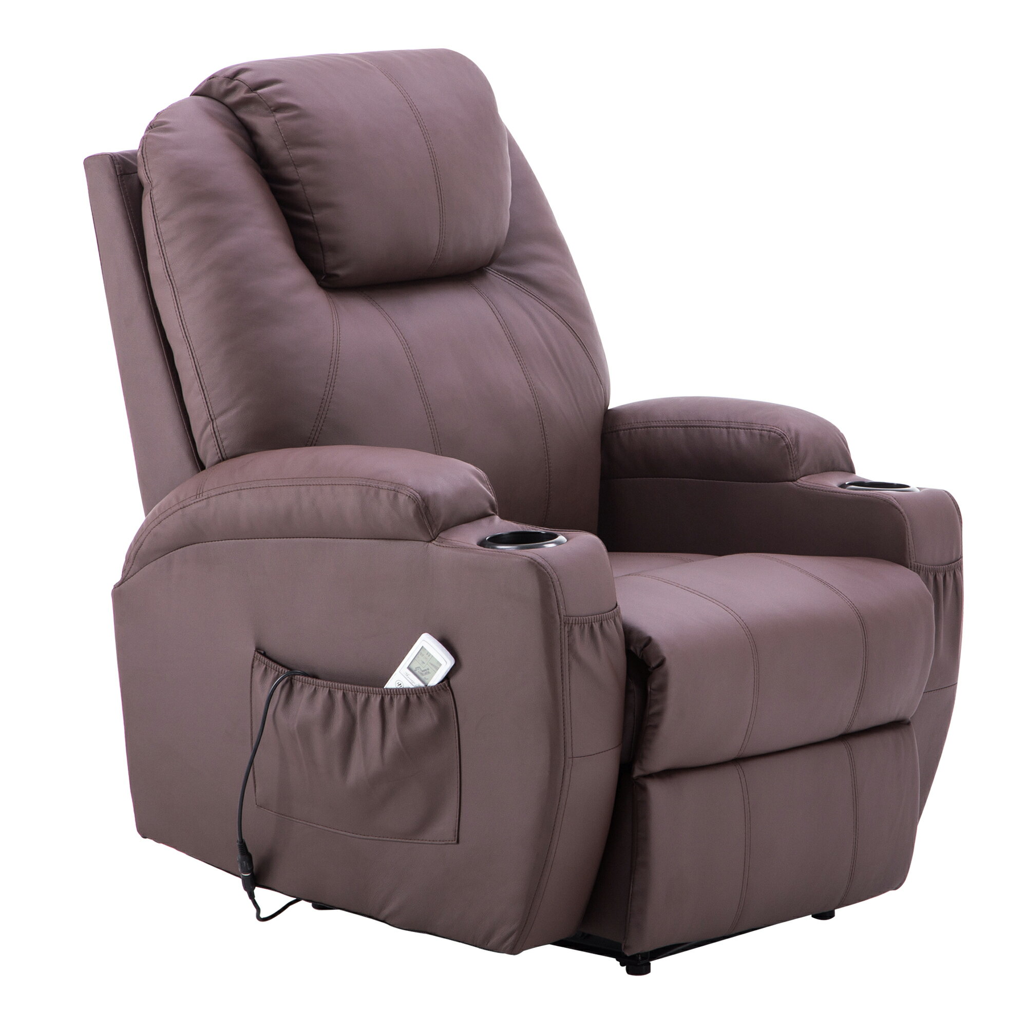 mcombo: Electric Power Recliner Massage Ergonomic Chair Vibrating