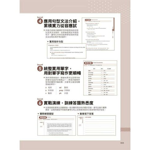連雅思主考官都讚嘆的雅思單字+文法/閱讀/寫作/聽力解題祕笈【網路獨家套書】 8