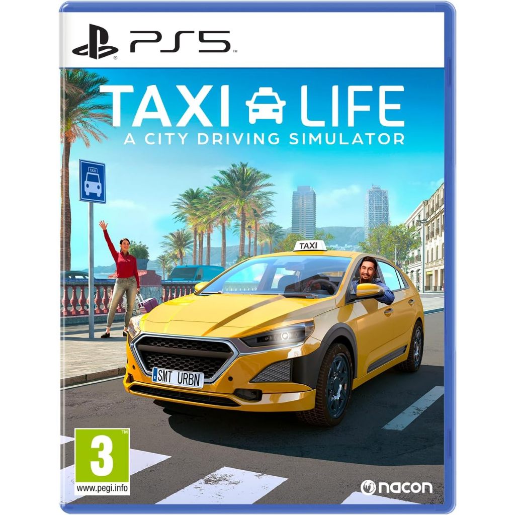【AS電玩】 PS5 計程車生活 城市駕駛模擬器 Taxi Life 中文版
